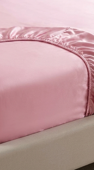Luxury Silky Satin Sheet Set  Deep Pocket Fitted Sheet & Pillowcases, Soft Bedding for Hair & Skin